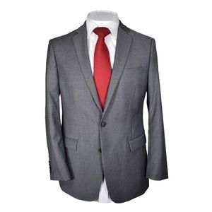 Grey Calvin Klein Slim Fit Suit